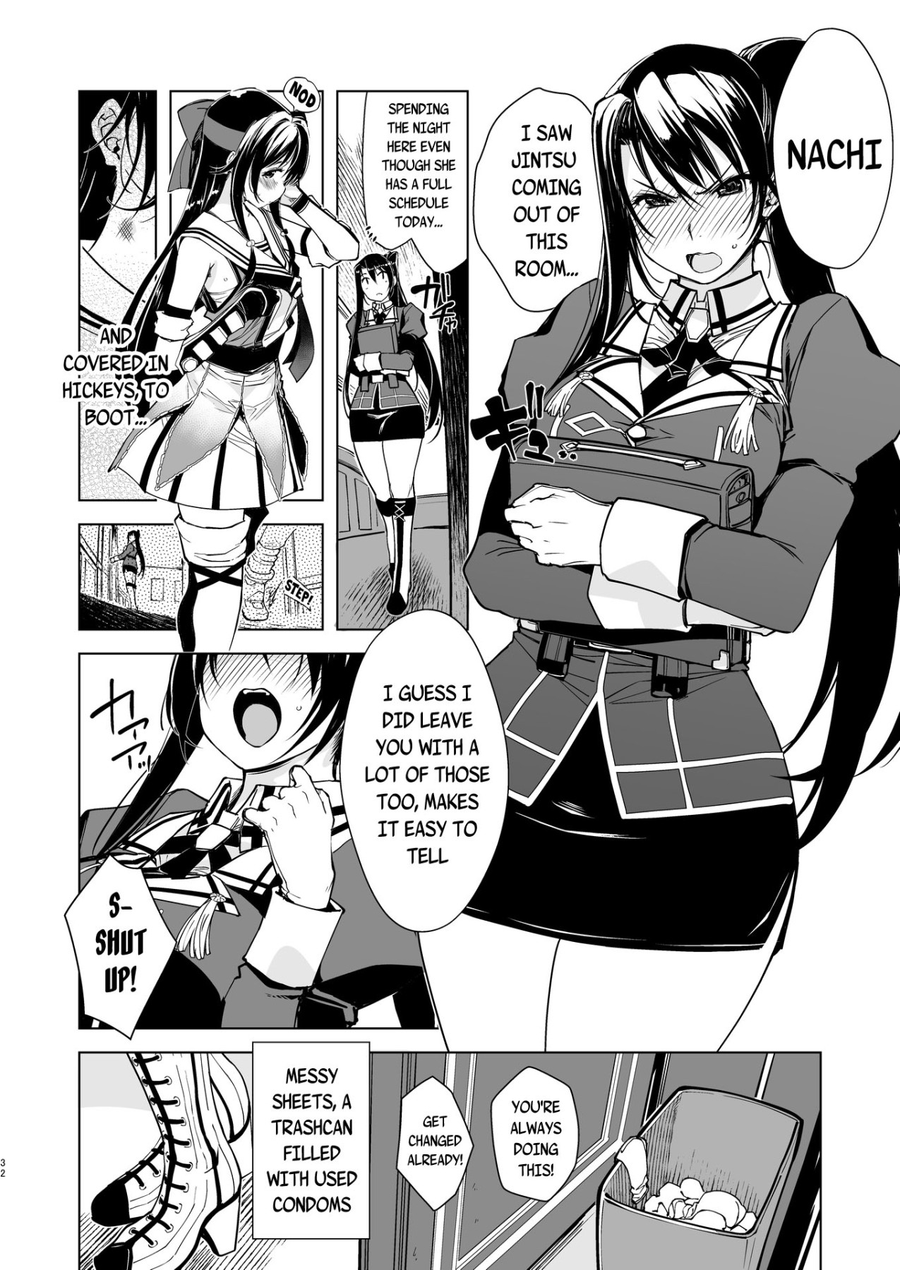 Hentai Manga Comic-Report of the Secretary Kashima 3-Read-31